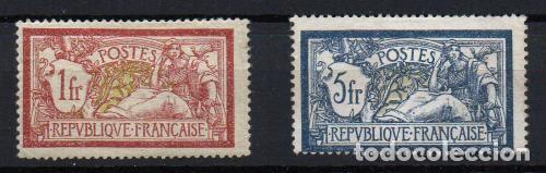 Sellos: Francia n&ordm; 121 ,123. - Foto 1
