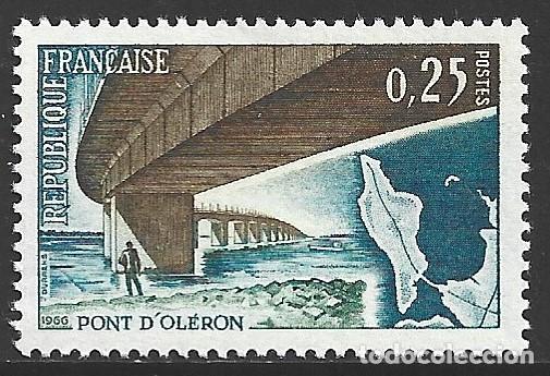 Sellos: FRANCIA 1489** - A&Ntilde;O 1966 - PUENTE DE OLERON