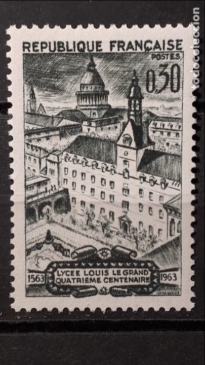Sellos: FRANCIA. . 1963. **. YVERT 1388 - Foto 1