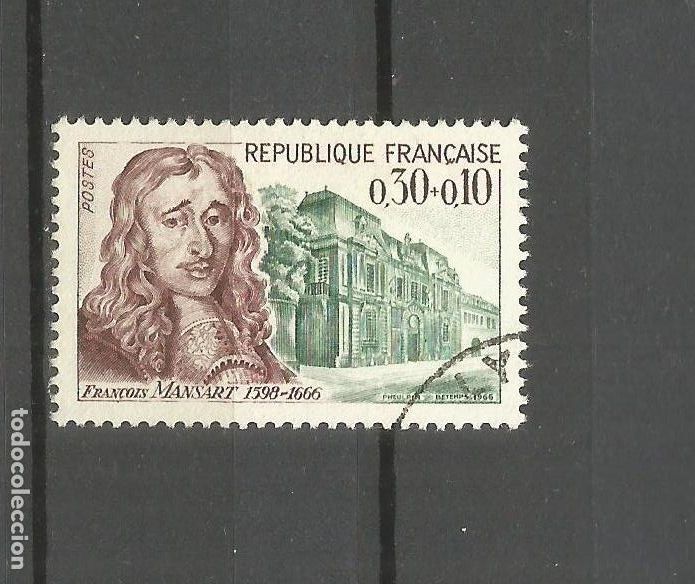 Sellos: FRANCIA YVERT NUM. 1471 USADO - Foto 1