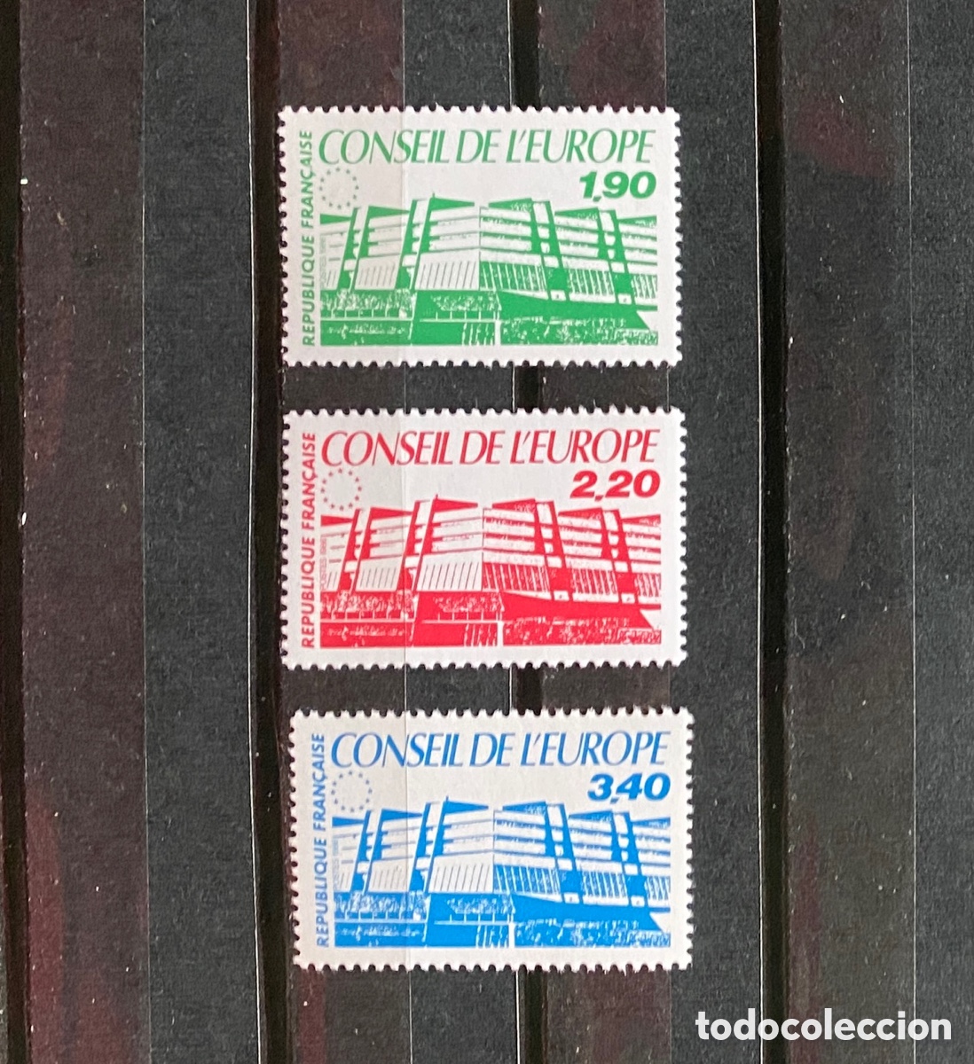 Sellos: Sellos, nuevo, de Francia 1986 Yvert Servicios Edificios - Foto 1