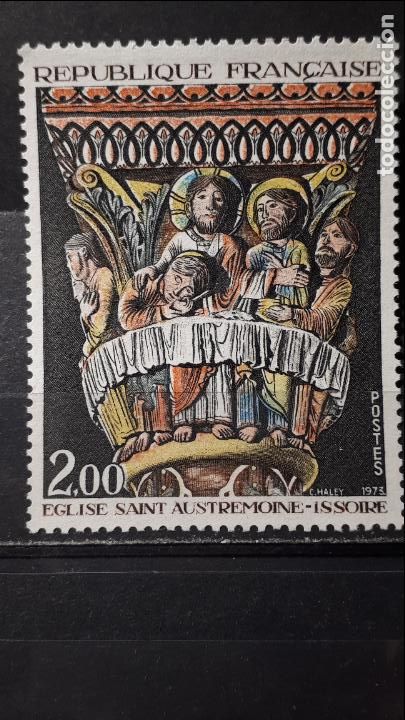 Sellos: FRANCIA .**. A&ntilde;o 1973. YVERT 1741 - Foto 1