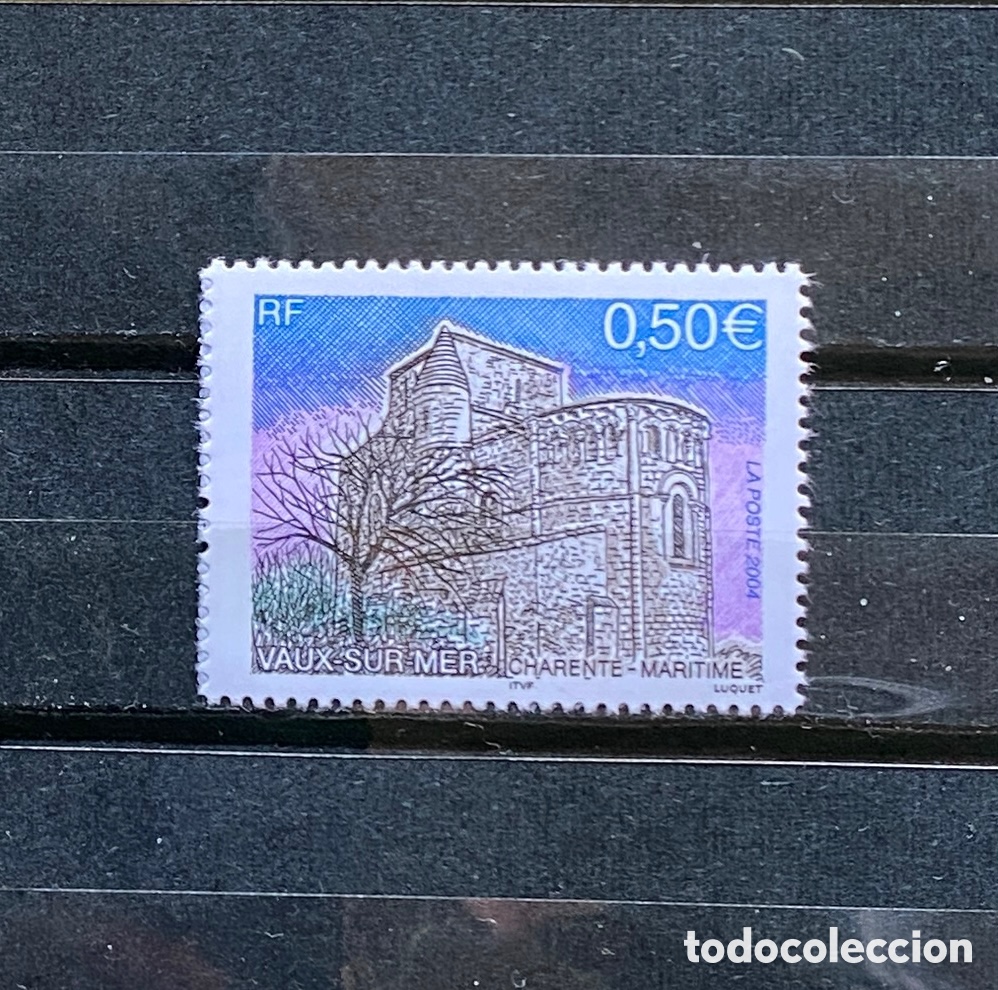Sellos: Sellos, nuevo, de Francia 2004 Yvert 3701 Edificios - Foto 1