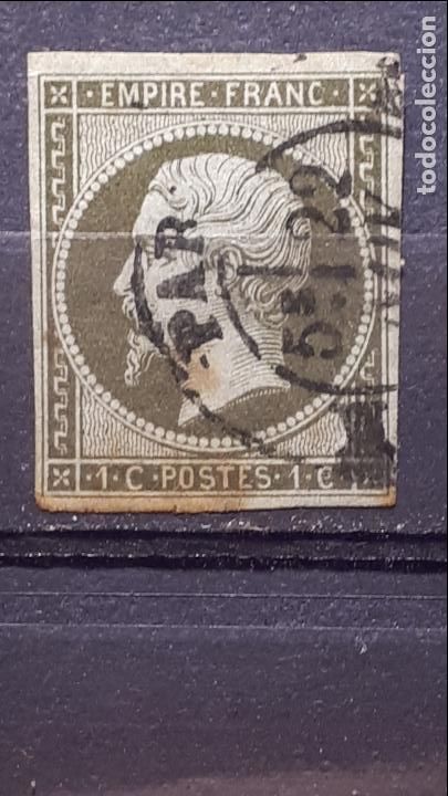 Sellos: FRANCIA, A&Ntilde;O 1860 &deg;. YVERT 11 - Foto 1