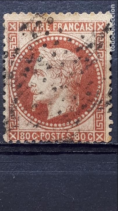 Sellos: FRANCIA, A&Ntilde;O 1867 &deg;. YVERT 32 - Foto 1