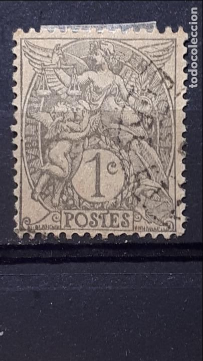 Sellos: FRANCIA, A&Ntilde;O 1900 &deg;. YVERT 108 - Foto 1
