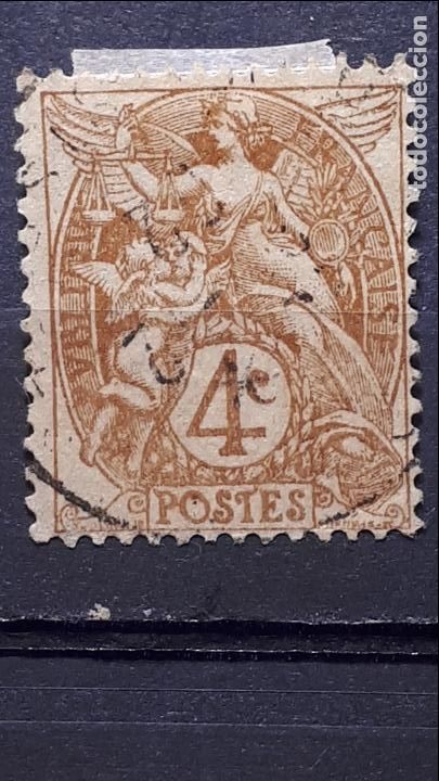 Sellos: FRANCIA, A&Ntilde;O 1900 &deg;. YVERT 110 - Foto 1