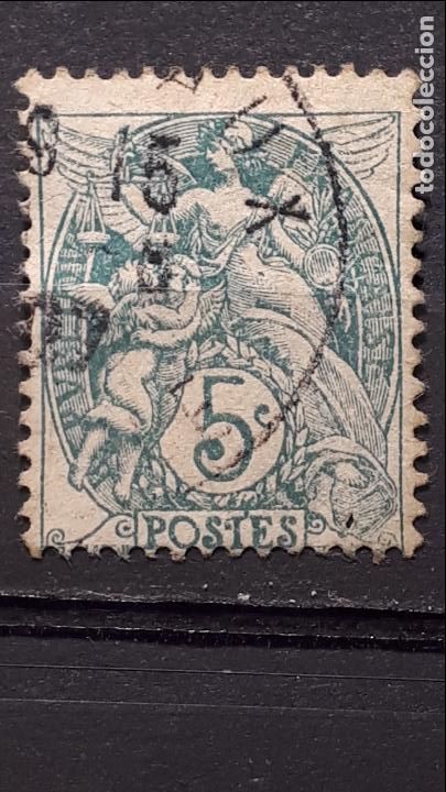 Sellos: FRANCIA, A&Ntilde;O 1900 &deg;. YVERT 111 - Foto 1