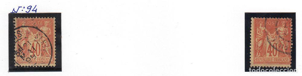 Sellos: YVERT 94-ANULADO FECHA - Foto 1