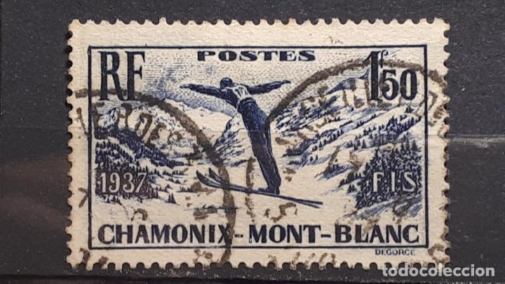 Sellos: FRANCIA. A&ntilde;o 1937 &deg;. Yvert 334 - Foto 1
