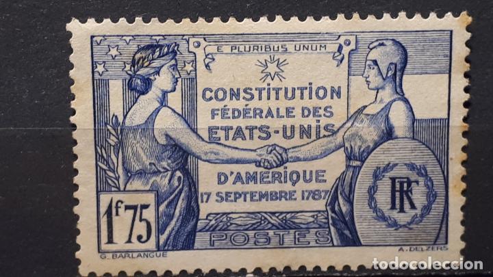 Sellos: FRANCIA. A&ntilde;o 1937 &deg;. Yvert 357 - Foto 1