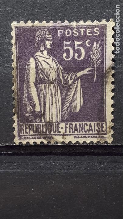 Sellos: FRANCIA. A&ntilde;o 1937 &deg;. Yvert 363 - Foto 1