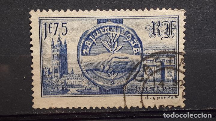 Sellos: FRANCIA. A&ntilde;o 1938 &deg;. Yvert 400 - Foto 1