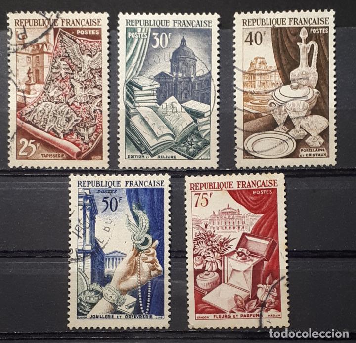 Sellos: FRANCIA. A&ntilde;o 1954 &deg;. Yvert 970/4 - Foto 1