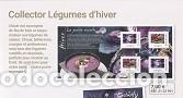 Stamps: CARNET NUEVO DE SELLOS COLLECTOR DE FRANCIA 2021, INVIERNO PEQUE&Ntilde;AS RECETAS