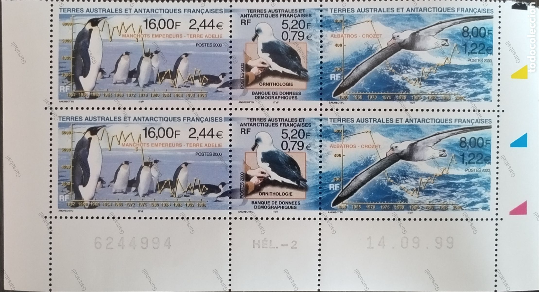 Sellos: 2000 Taaf - Foto 1