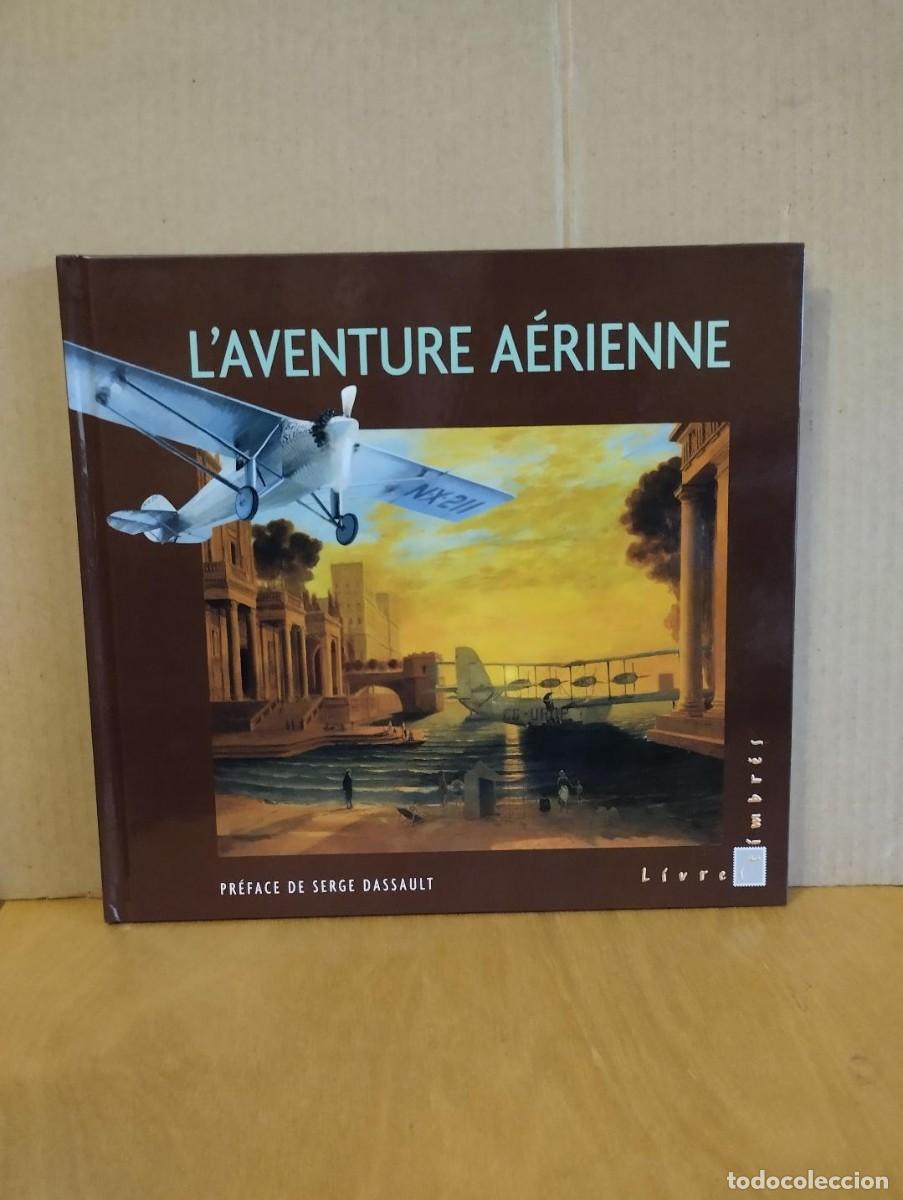 Sellos: LIBRO POSTAL FRANCIA --- L&acute;AVENTURE A&Eacute;RIENNE - Foto 1