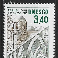Sellos: FRANCIA 1986 - Y&T S92** - UNESCO - FEBR1