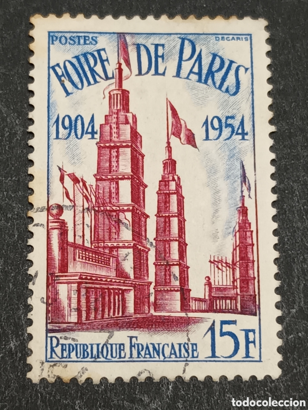 Sellos: FRANCIA. SELLO USADO. - Foto 1