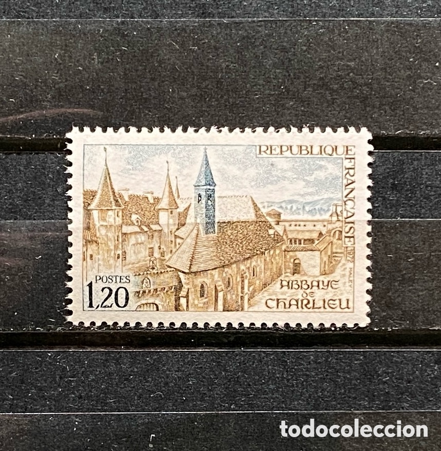 Sellos: Sellos, nuevo, de Francia 1972 Yvert 1712 Edificios - Foto 1