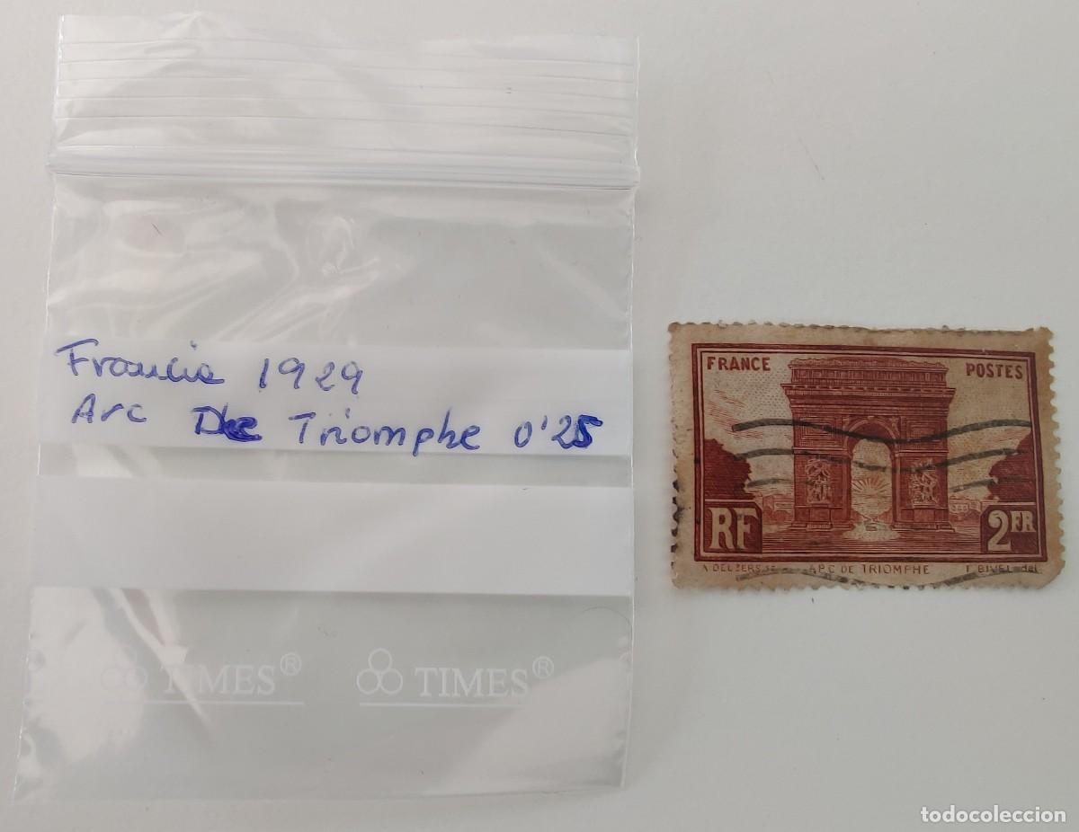 Sellos: Sello de Francia Arc De Triomphe - Foto 4