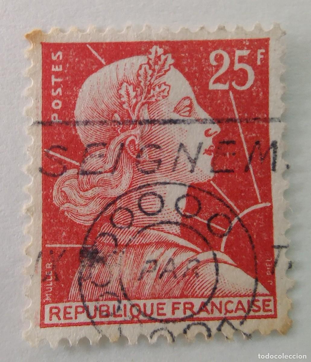 Sellos: Sellos de Francia Marianne M&uuml;ller - Foto 2