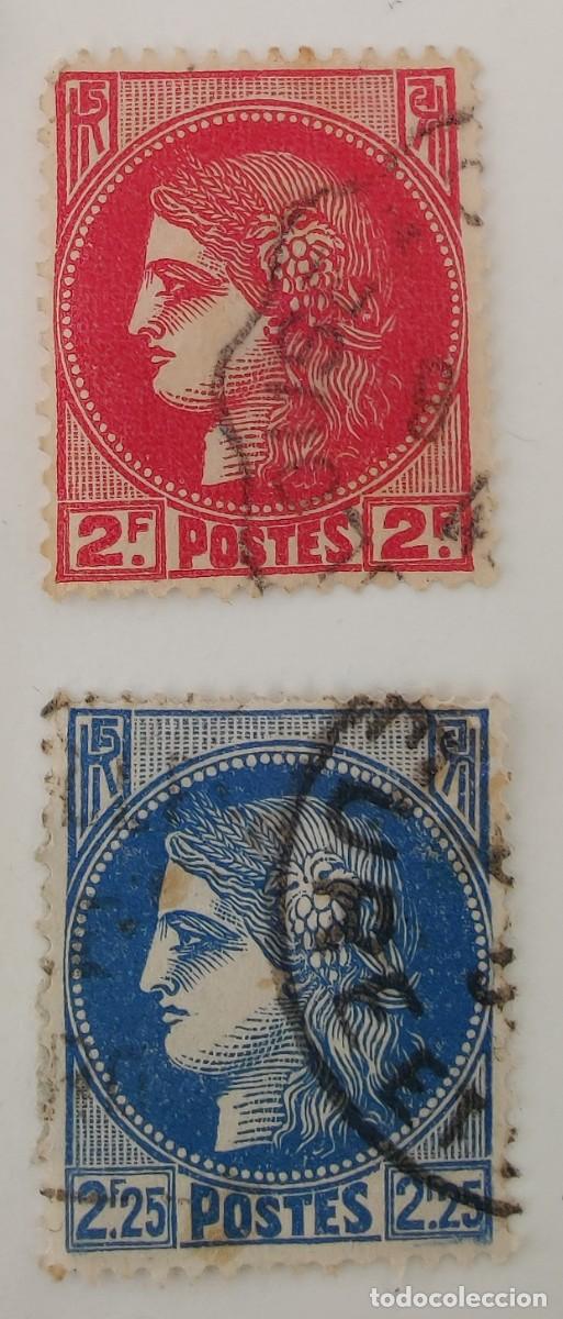 Sellos: Sellos de Francia Ceres - Foto 1