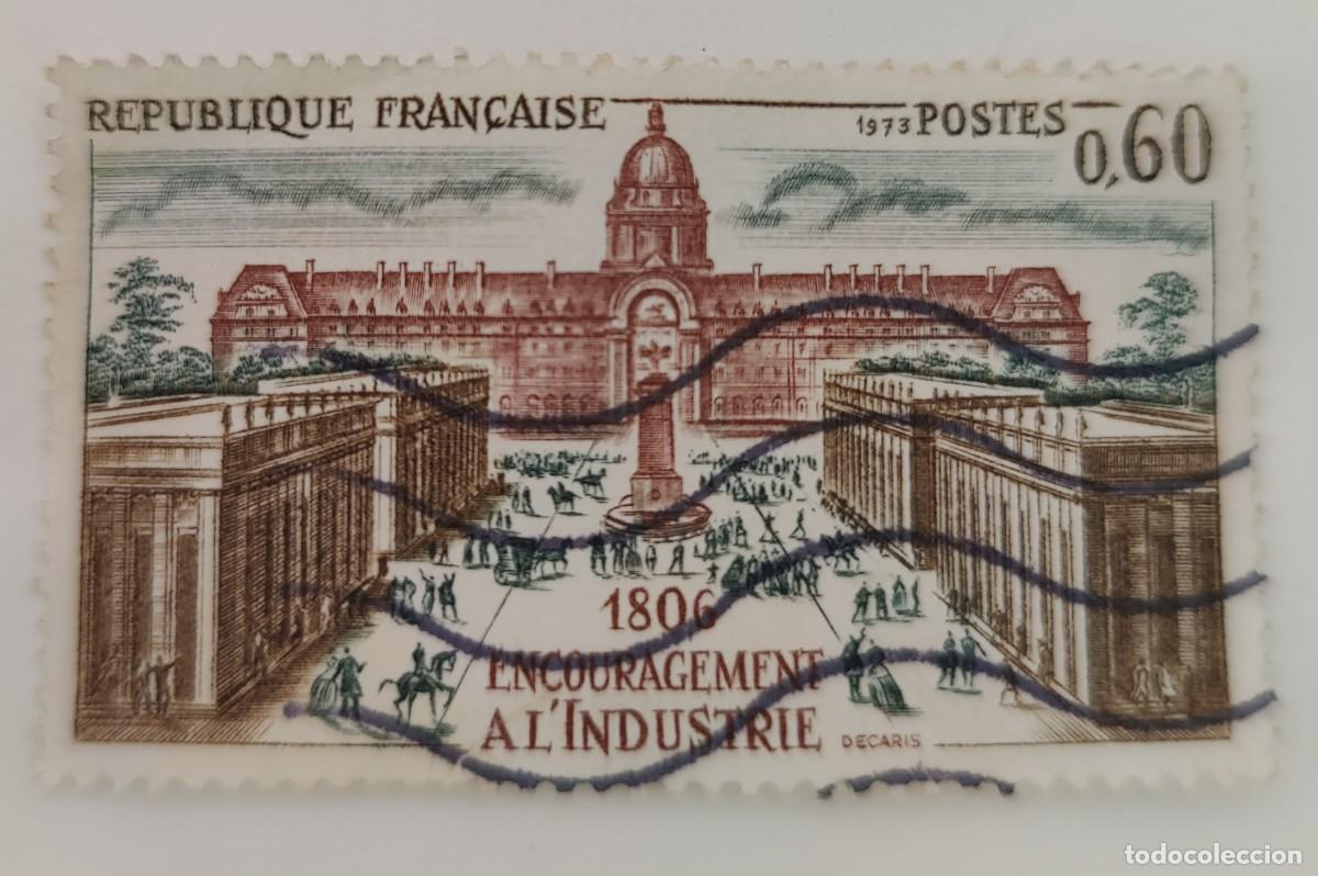 Sellos: Sello de Francia Estimulo a La Industria - Foto 1