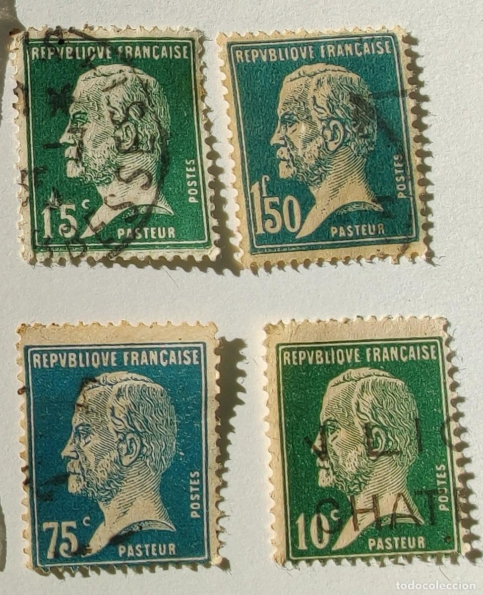 Sellos: Sellos de Francia Louis Pasteur - Foto 1