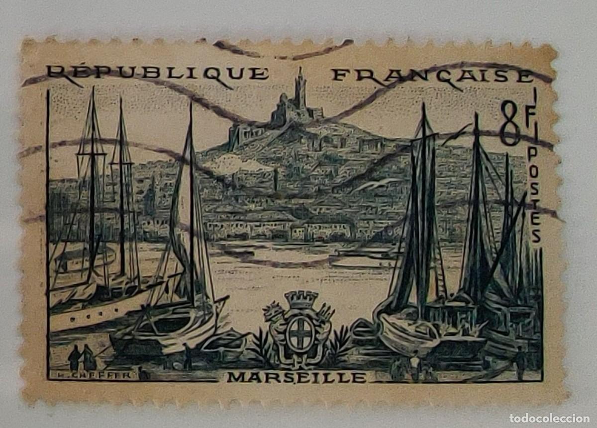Sellos: Sello de Francia Marsella - Foto 2