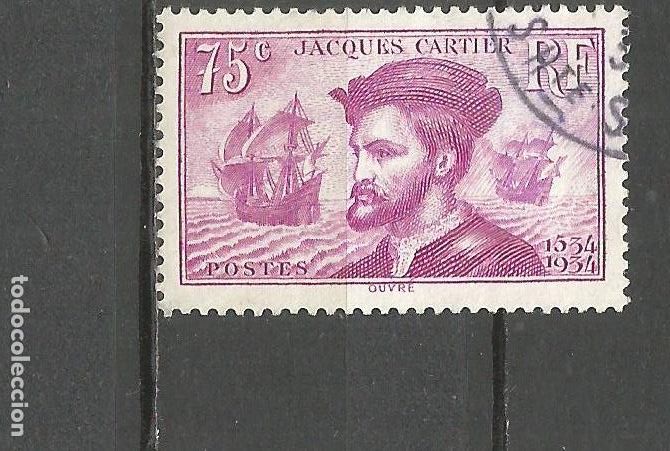 Sellos: FRANCIA EDIFIL NUM. 296 USADO - Foto 1