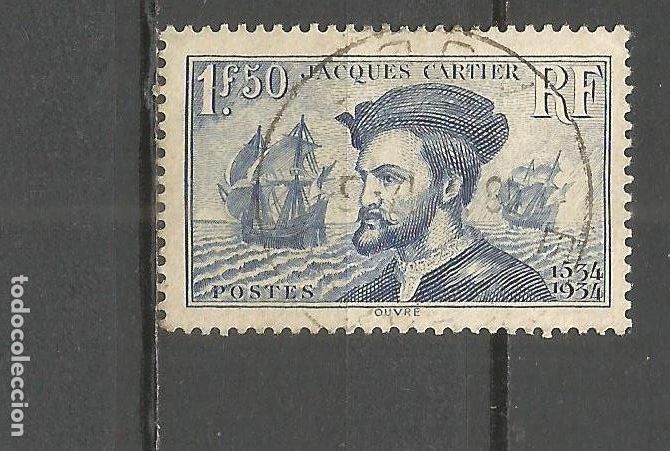 Sellos: FRANCIA EDIFIL NUM. 297 USADO - Foto 1