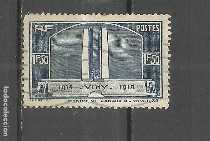 Sellos: FRANCIA EDIFIL NUM. 317 USADO - Foto 1