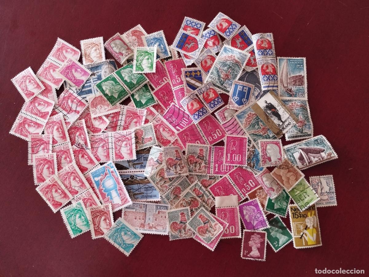Timbres: GRAN LOTE SELLOS USADOS REPUBLICA FRANCESA