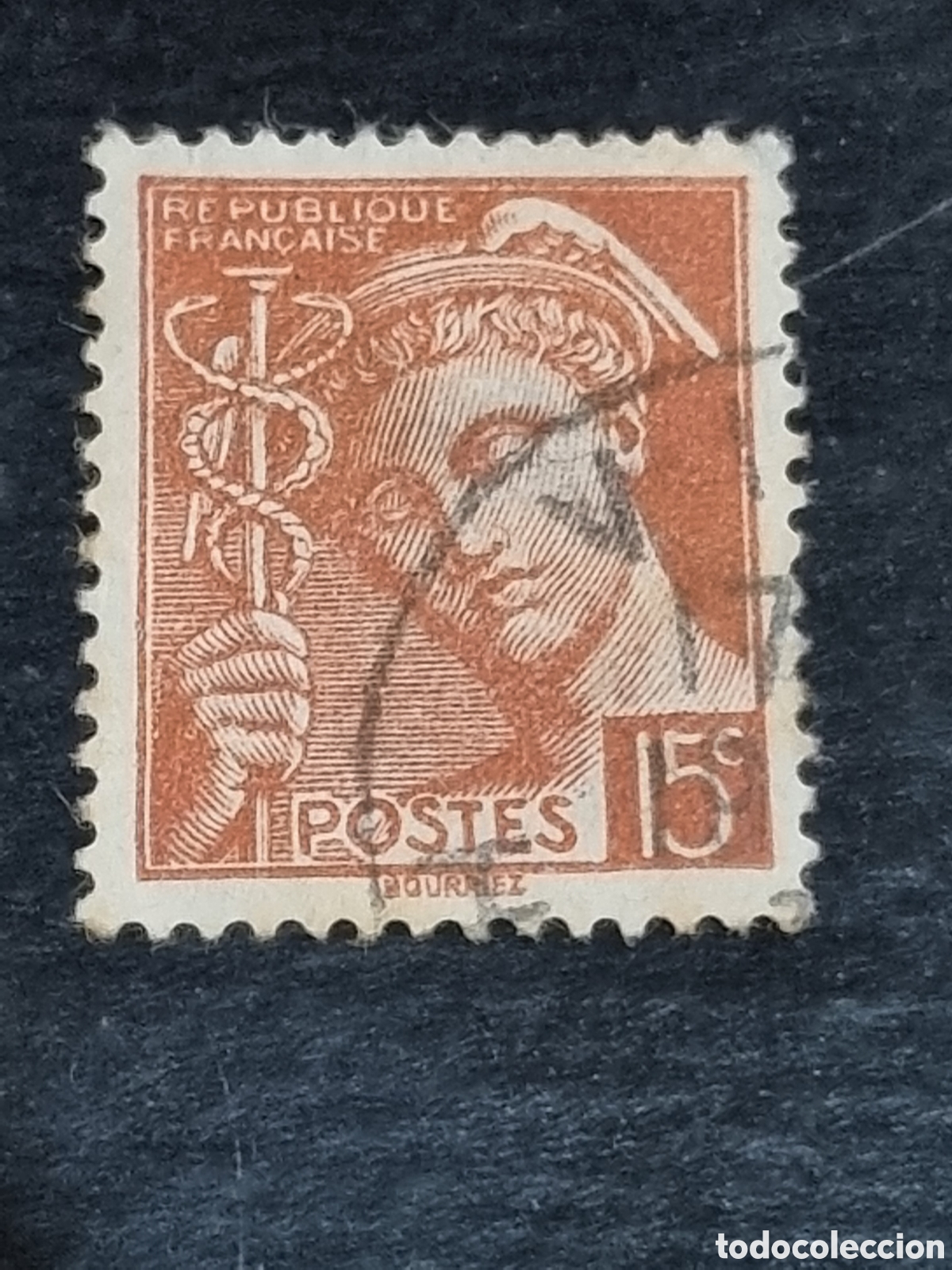Sellos: SELLO DE FRANCIA 15 C&Eacute;NTIMOS - Foto 1