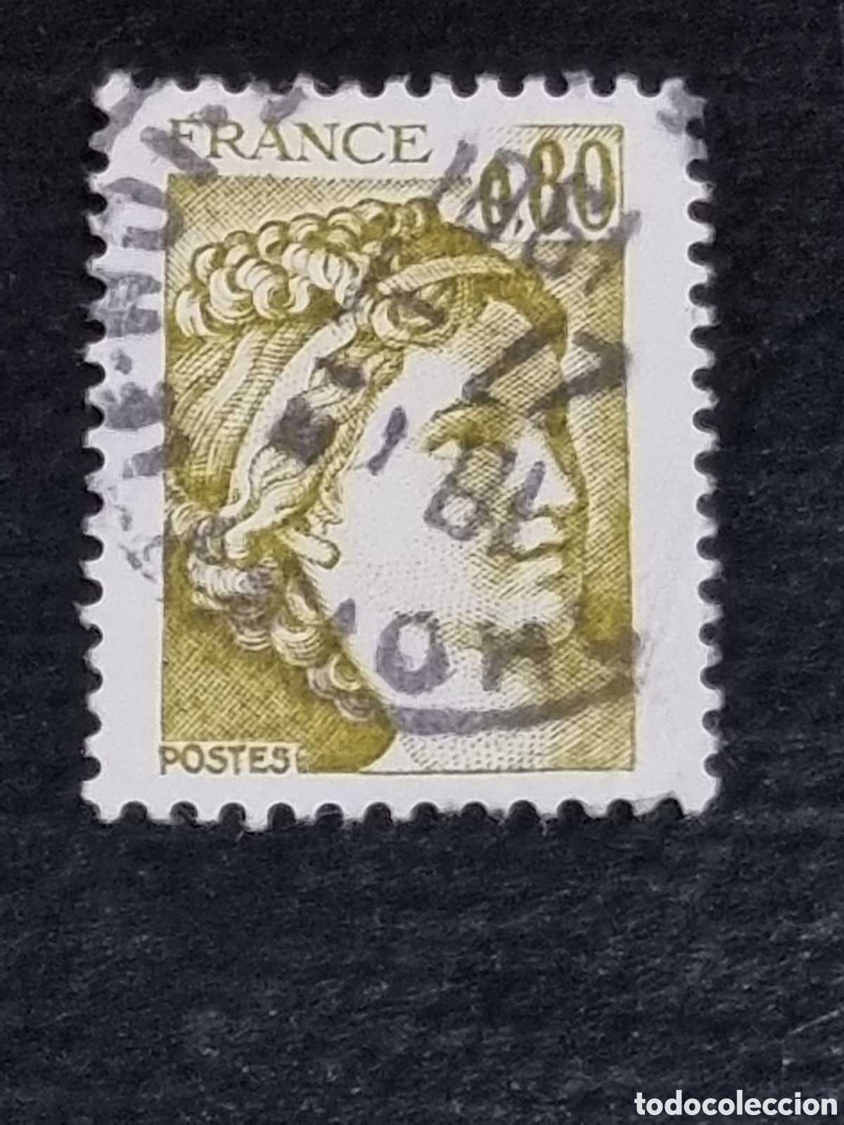 Sellos: SELLO DE FRANCIA 60 C&Eacute;NTIMOS - Foto 1