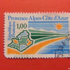 Sellos: 22 FRANCIA FRANCE 1983 PROVENZA. ALPES CÔTE D`AZUR YVERT 2252 FU