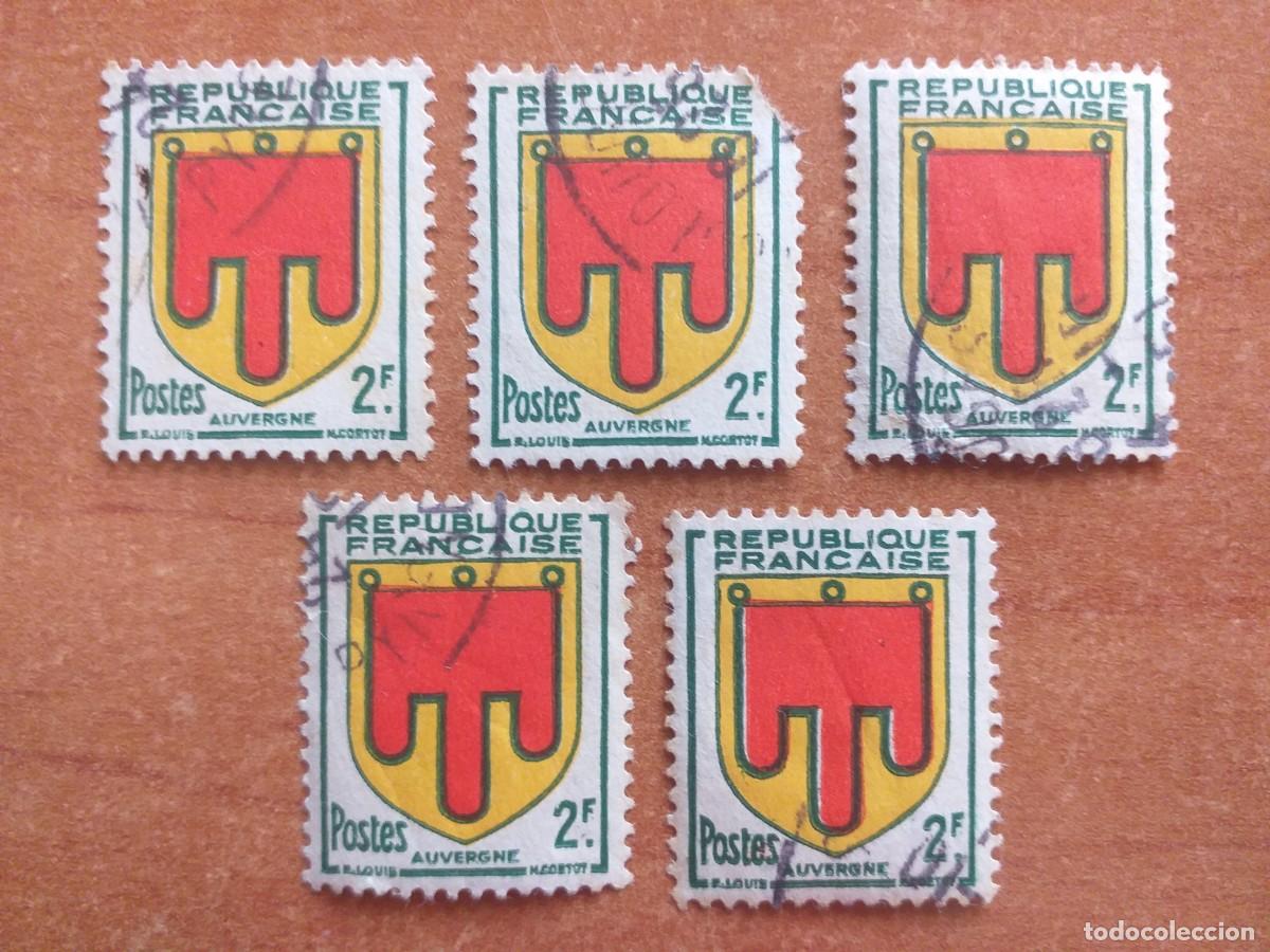 Sellos: CINCO SELLOS - FRANCIA - Foto 1