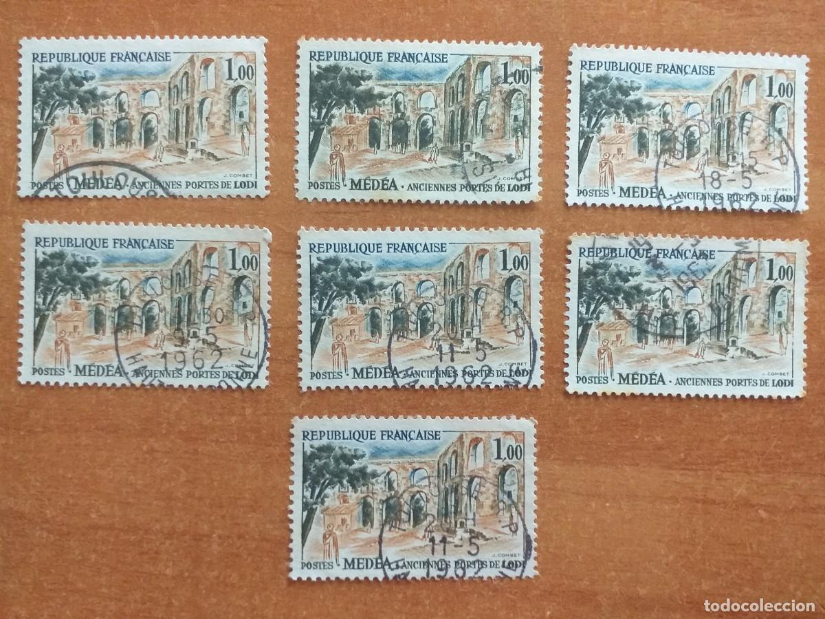 Sellos: SIETE SELLOS - FRANCIA - Foto 1