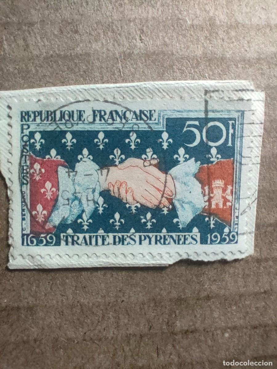Sellos: Sello Francia 50f - Foto 1