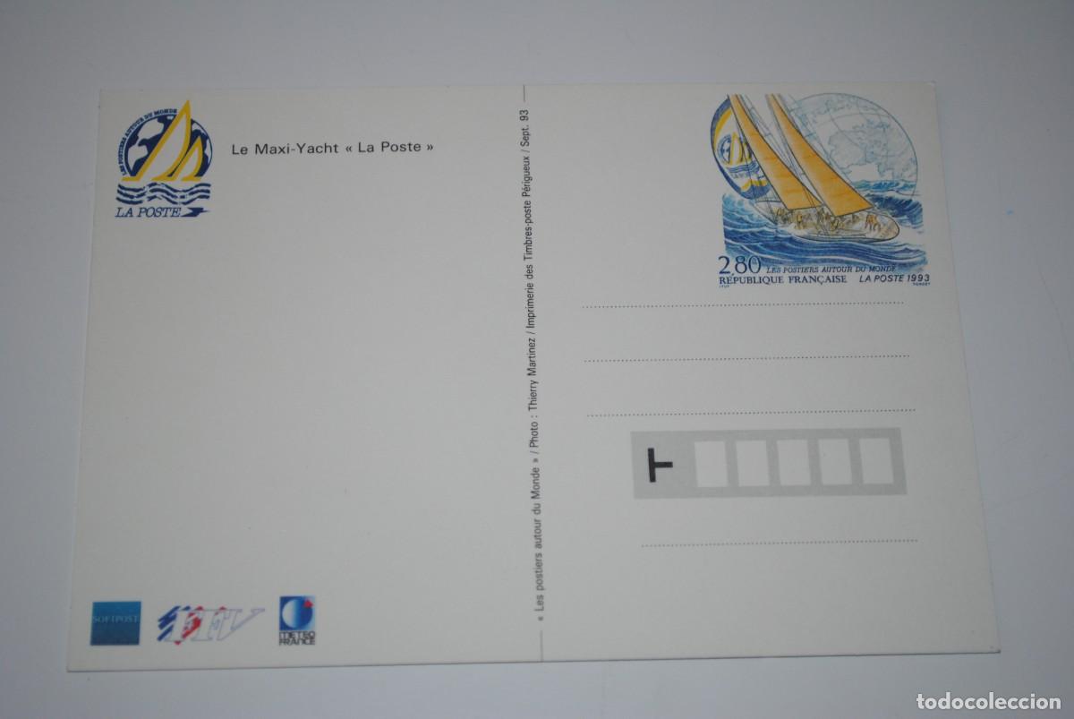 Sellos: ENTERO POSTAL FRANCIA - 1993 - BARCOS - Foto 1