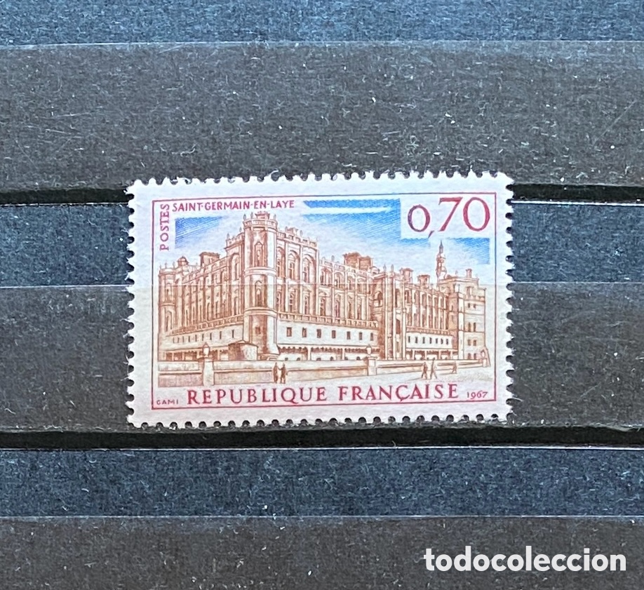 Sellos: Sellos, nuevo, de Francia 1966 Yvert 1501 Edificios - Foto 1