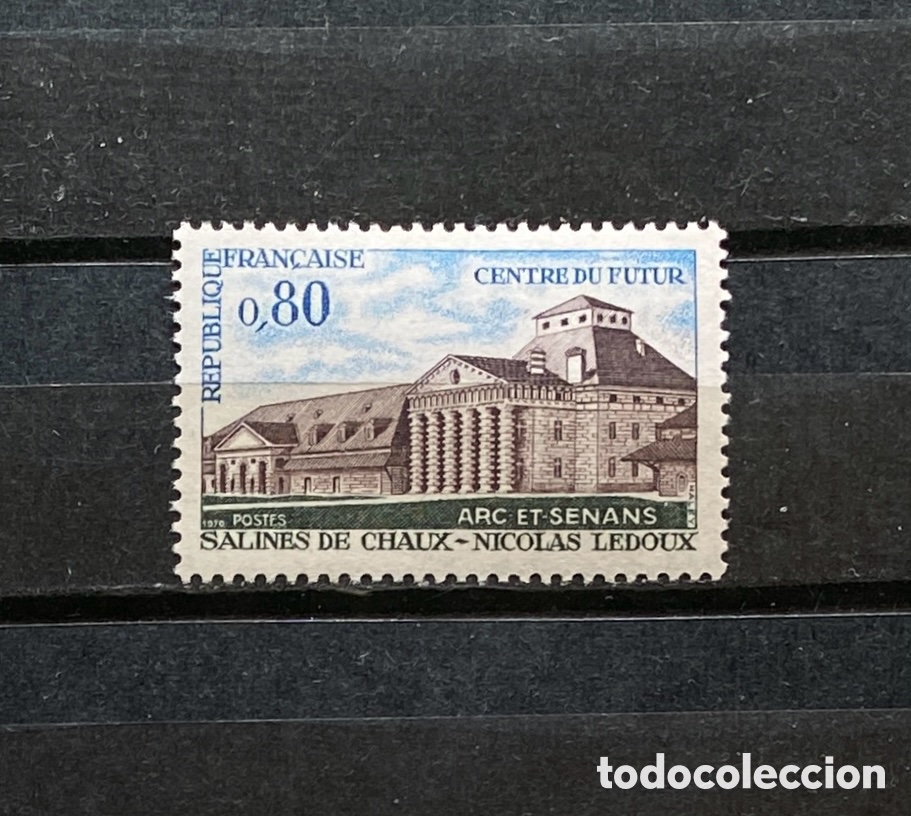 Sellos: Sellos, nuevo, de Francia 1970 Yvert 1651 Edificios - Foto 1
