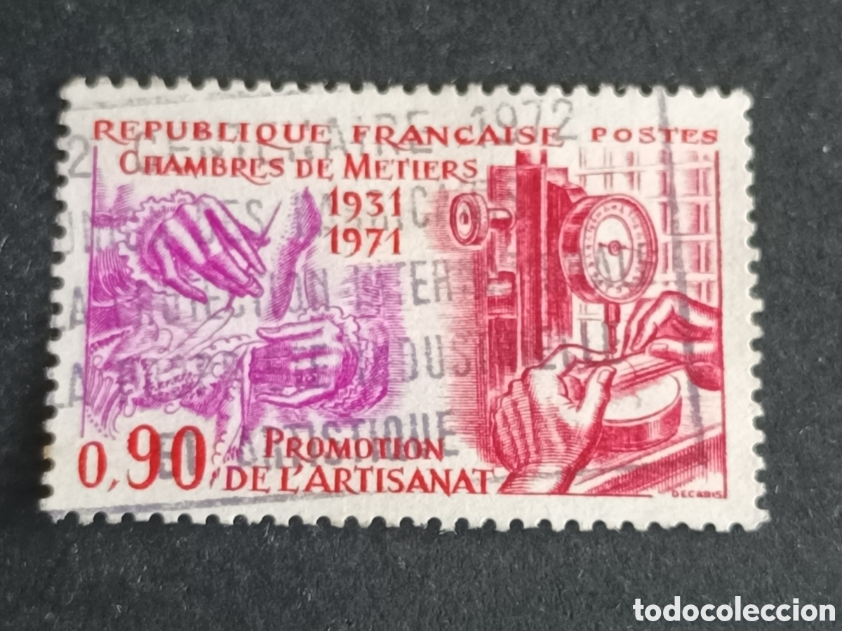 Sellos: FRANCIA. SELLO USADO. - Foto 1