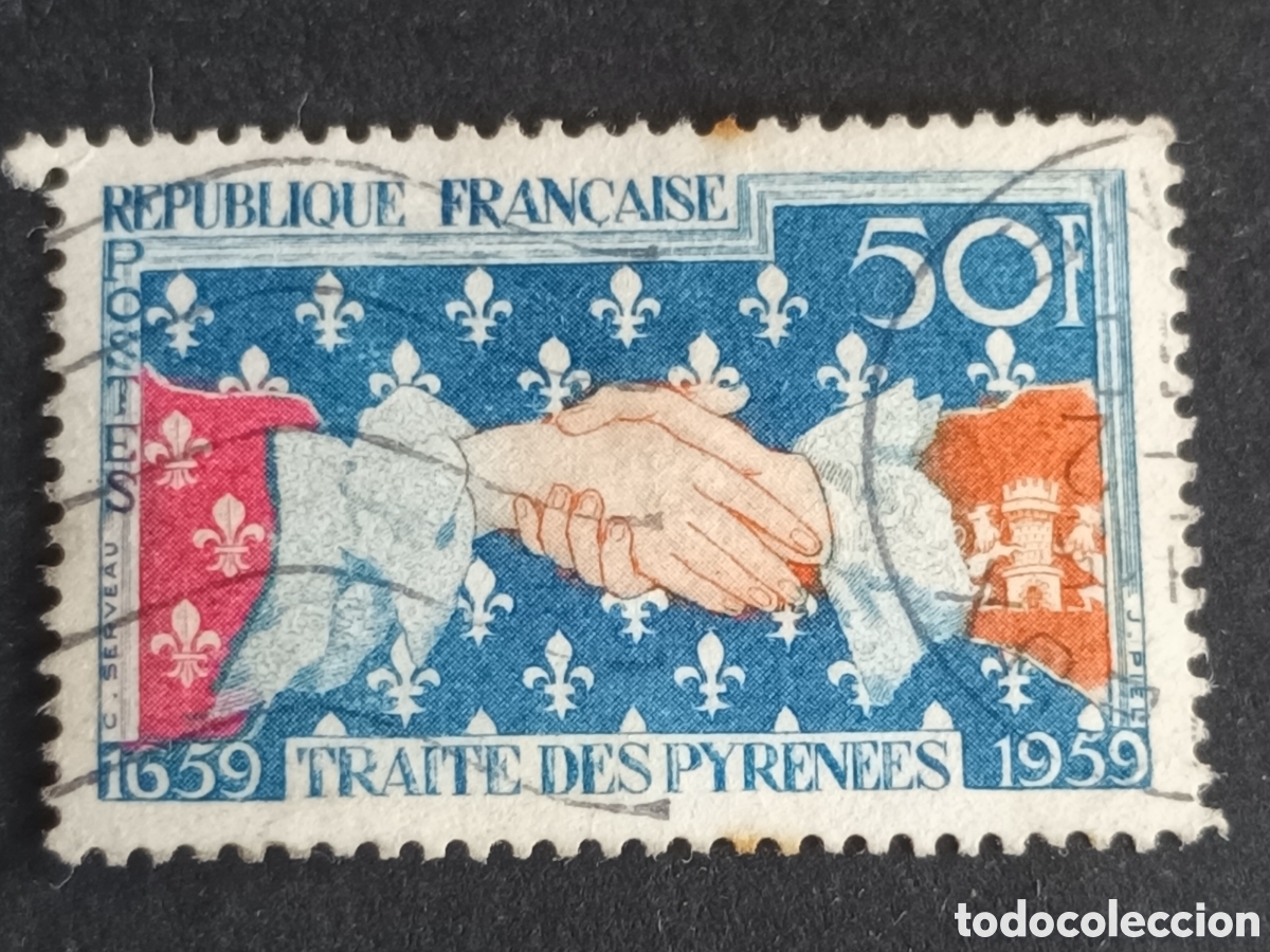 Sellos: FRANCIA. SELLO USADO. - Foto 1
