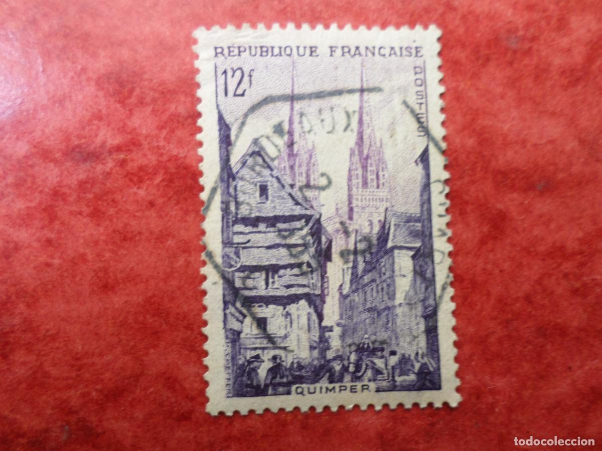 Sellos: francia, (1954), quimper, Yvert 979 - Foto 1
