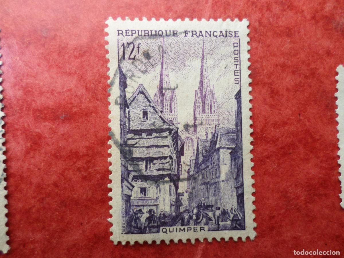 Sellos: francia, (1954), quimper, Yvert 979 - Foto 1