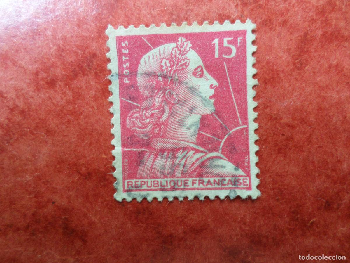 Sellos: francia, (1955), marianne, Yvert 1011 - Foto 1