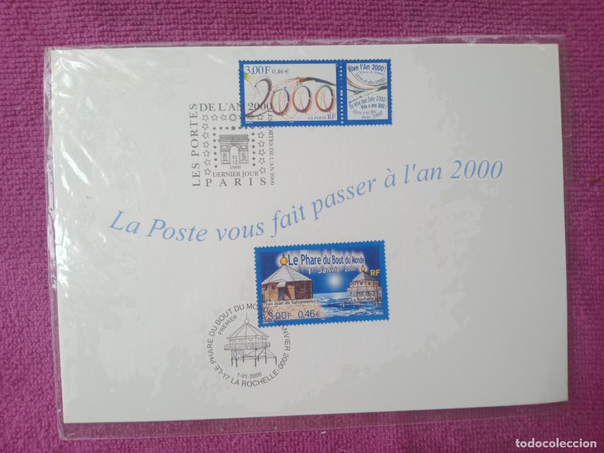 Sellos: Francia. A&ntilde;o 2000. Primer d&iacute;a - Foto 1