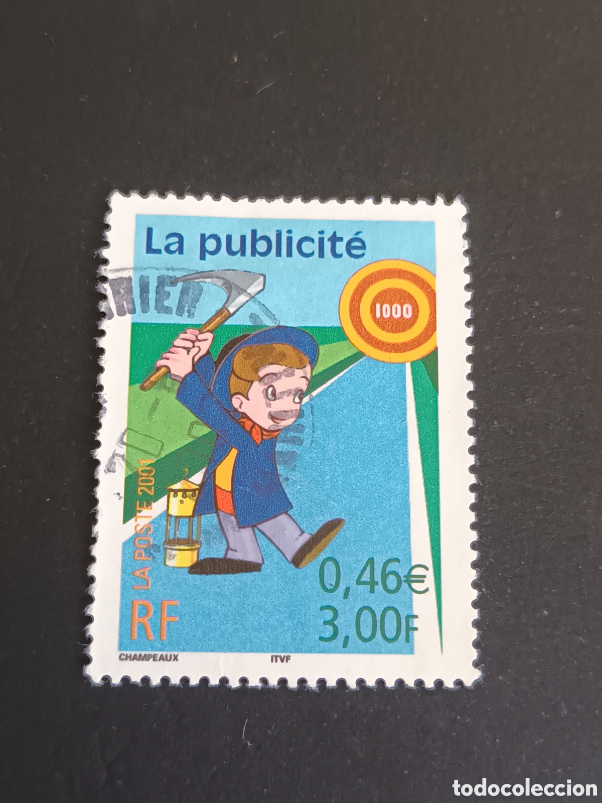 Sellos: FRANCIA. USADO. A&Ntilde;O 2001 - Foto 1